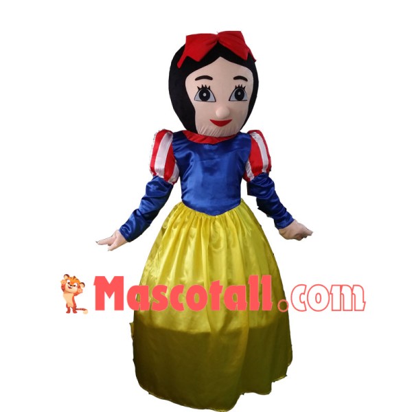 Naive The Princess Snow White Mascot Costume