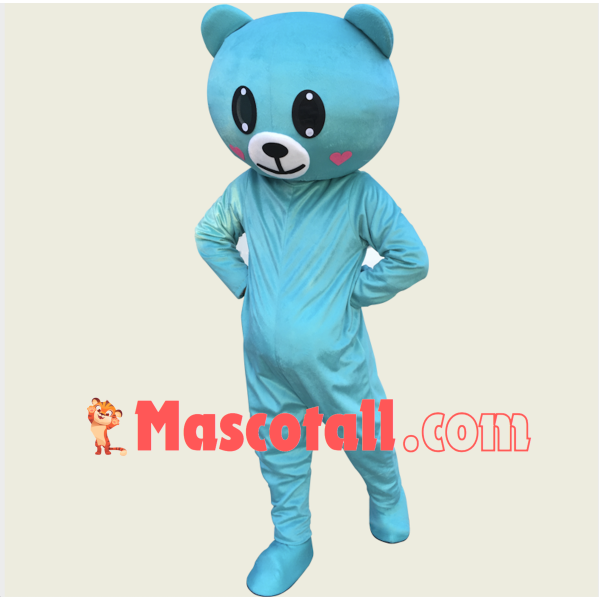 Walking Style Light Blue Rilakkuma Mascot Costume