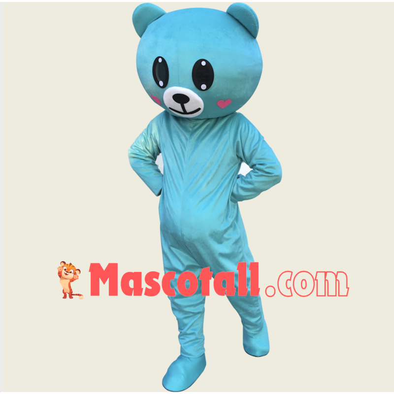 Walking Style Light Blue Rilakkuma Mascot Costume