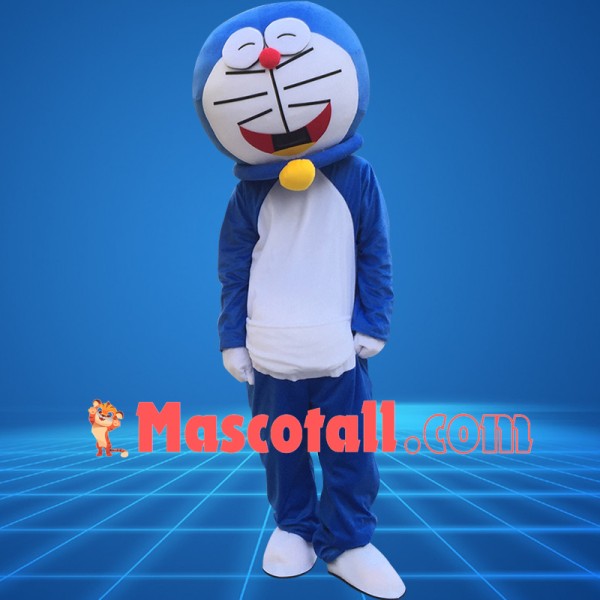 Squinted The Doraemon Cartoon Mascot Costume