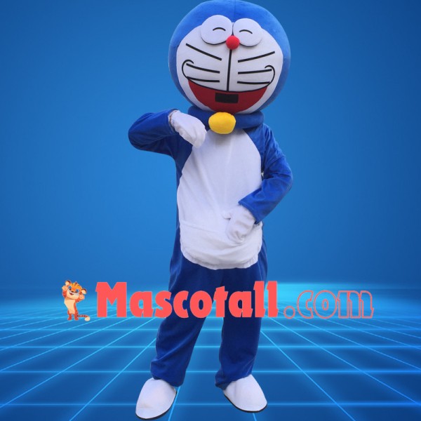 Squinted The Doraemon Cartoon Mascot Costume