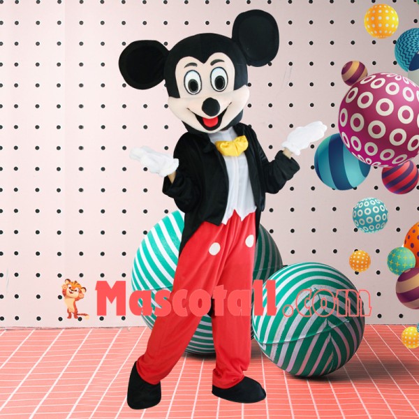 Mickey Mouse Mascot Costume for Birthday Party
