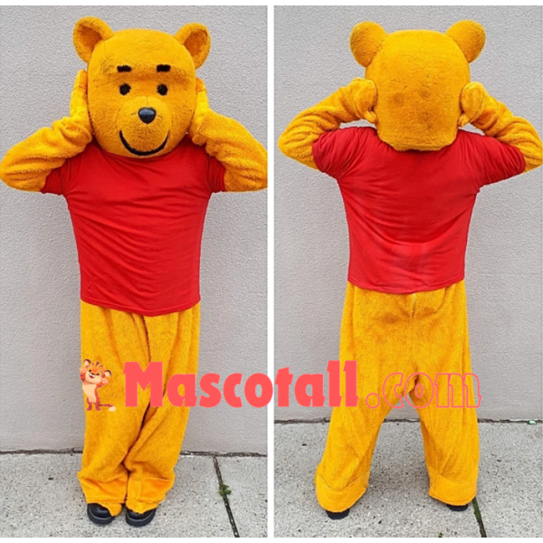 Irritating Winnie the Pooh Cartoon Mascot Costume