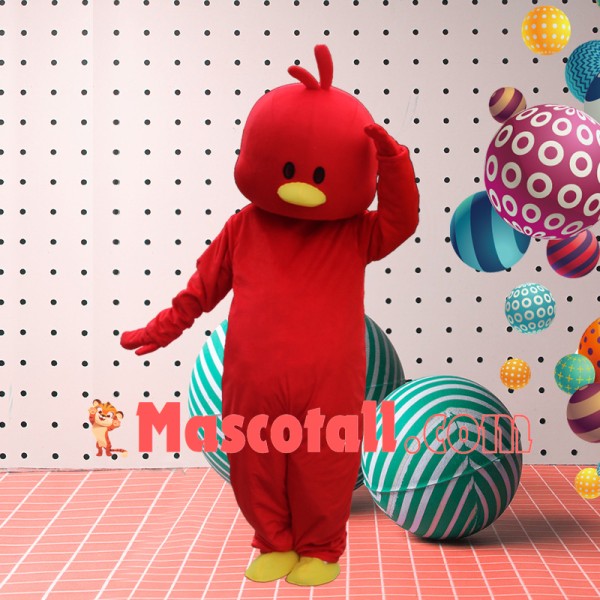 Colored Little Duck Mascot Fashion Cartoon Costume