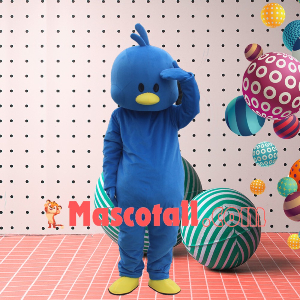 Colored Little Duck Mascot Fashion Cartoon Costume