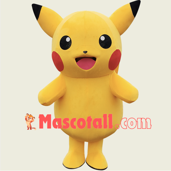 Lightweight Cartoon Pikachu Mascot Costume