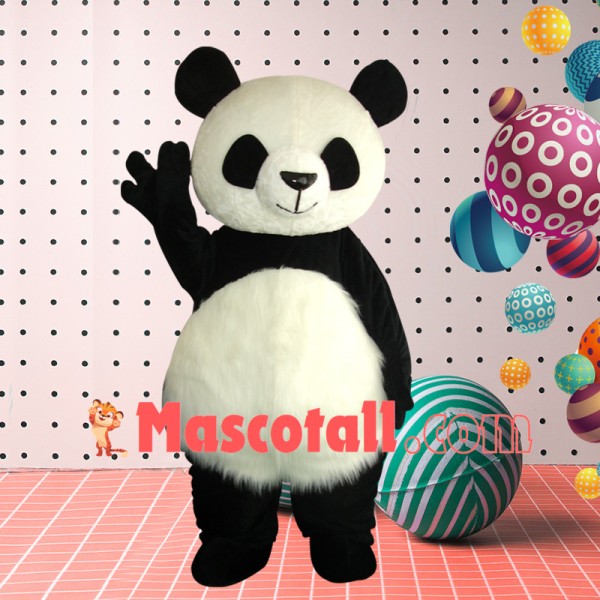 Soft Lightweight Adult Panda Mascot Costume