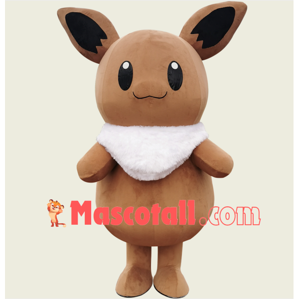 Mild Pokemon Eevee Cartoon Mascot Costume