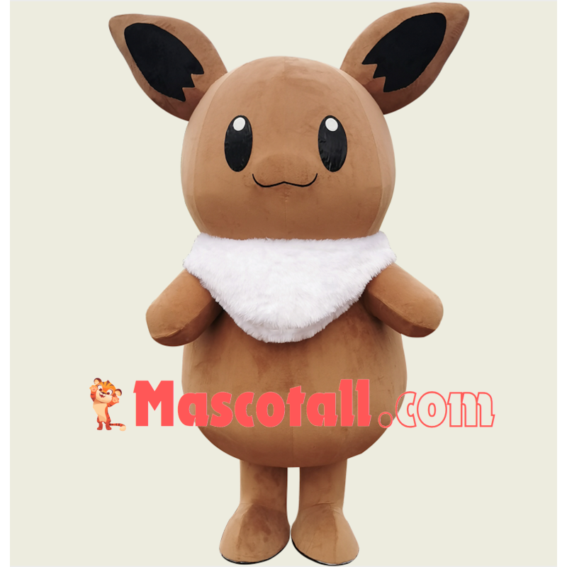 Mild Pokemon Eevee Cartoon Mascot Costume
