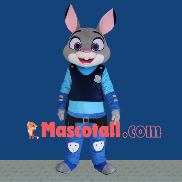 Police Officer Rabbit Judy Mascot Costume