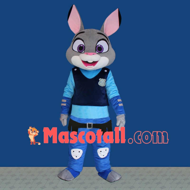 Police Officer Rabbit Judy Mascot Costume