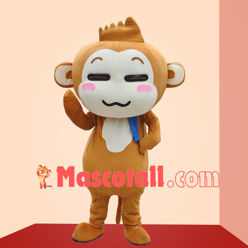 Lovable Cartoon YoCi Monkey Mascot Costume