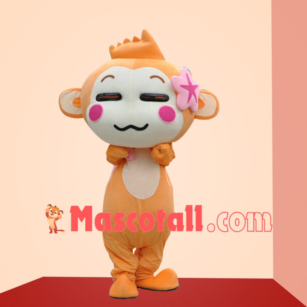 Lovable Cartoon YoCi Monkey Mascot Costume