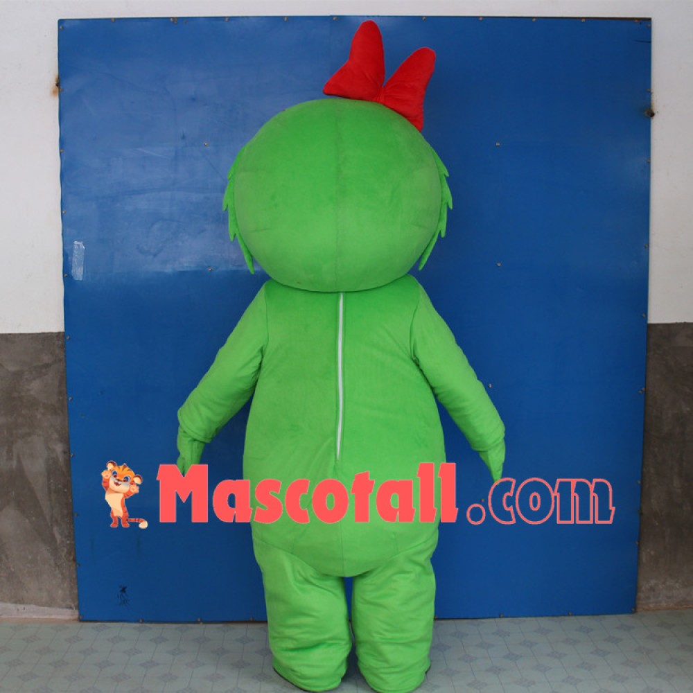 Green Monocular Doll Mascot Costume