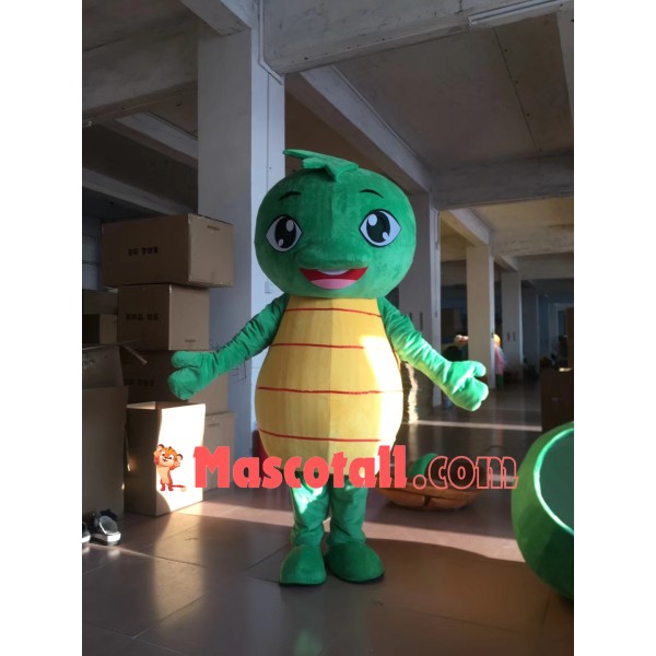 Shiny Eyes Dragon Baby Cartoon Mascot Costume