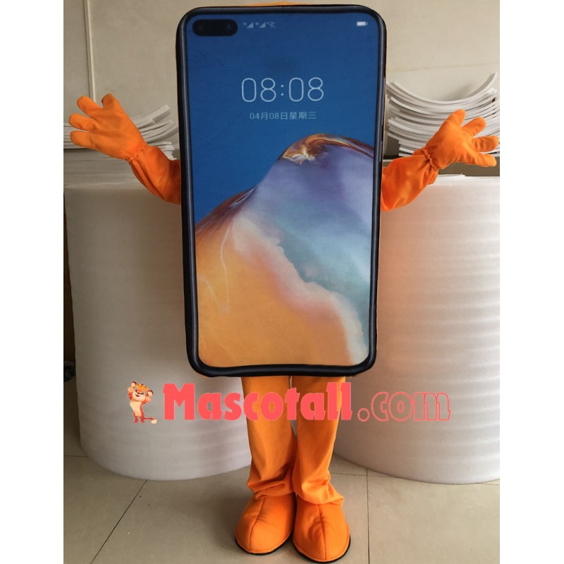 Android Phone In Boot State Mascot Costume