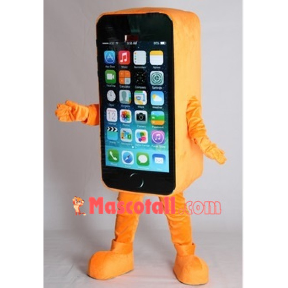 Walking Style iPhone Mascot Costume for Adult