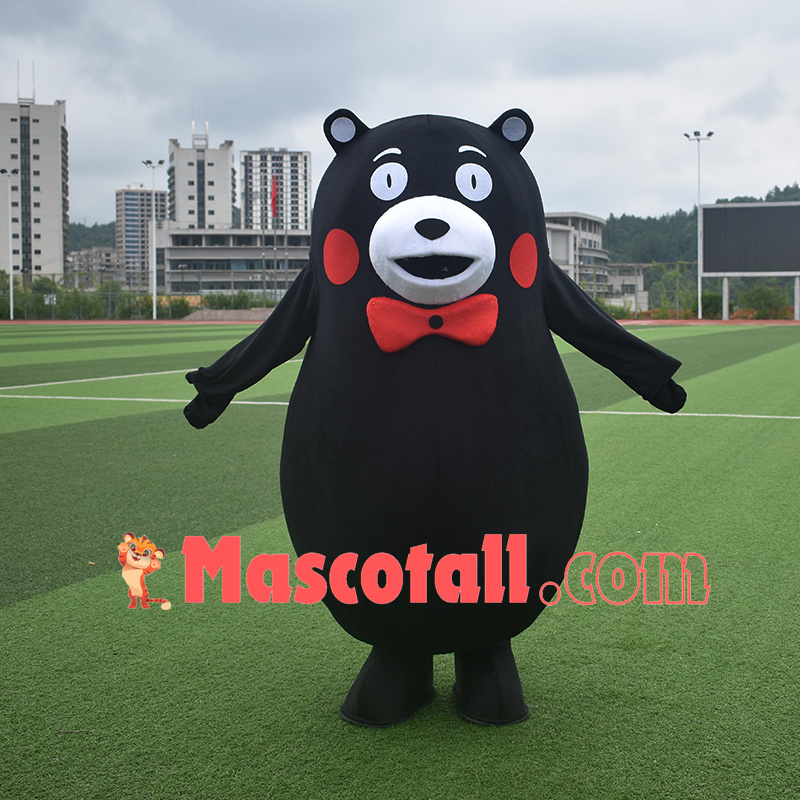 Lovely Cartoon Blush Kumamoto Mascot Costume