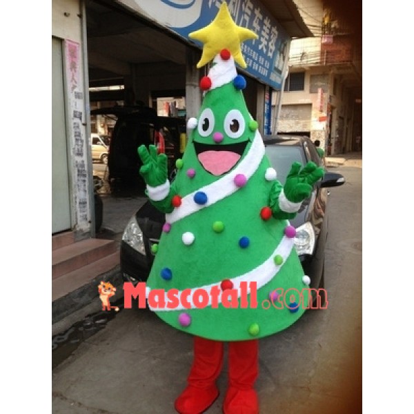 Christmas Tree For Exhibition Mascot Costume