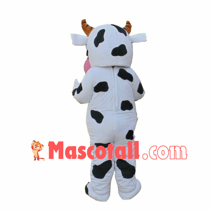 Lifesome Cow of The Farm Mascot Costume