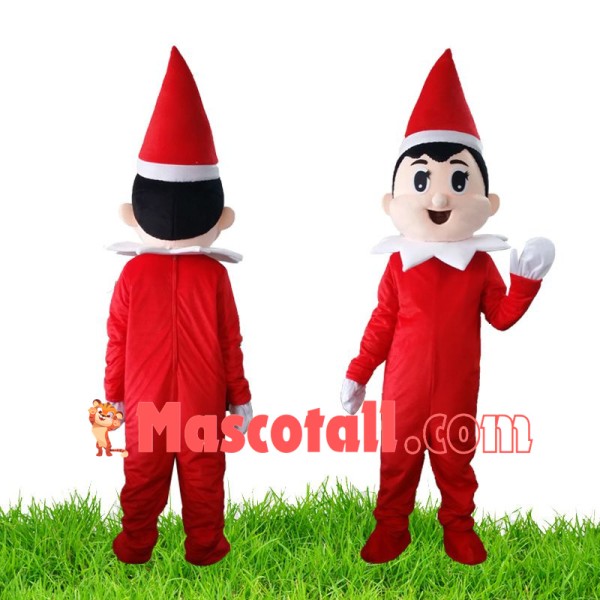 Cute Christmas Baby Doll Mascot Costume