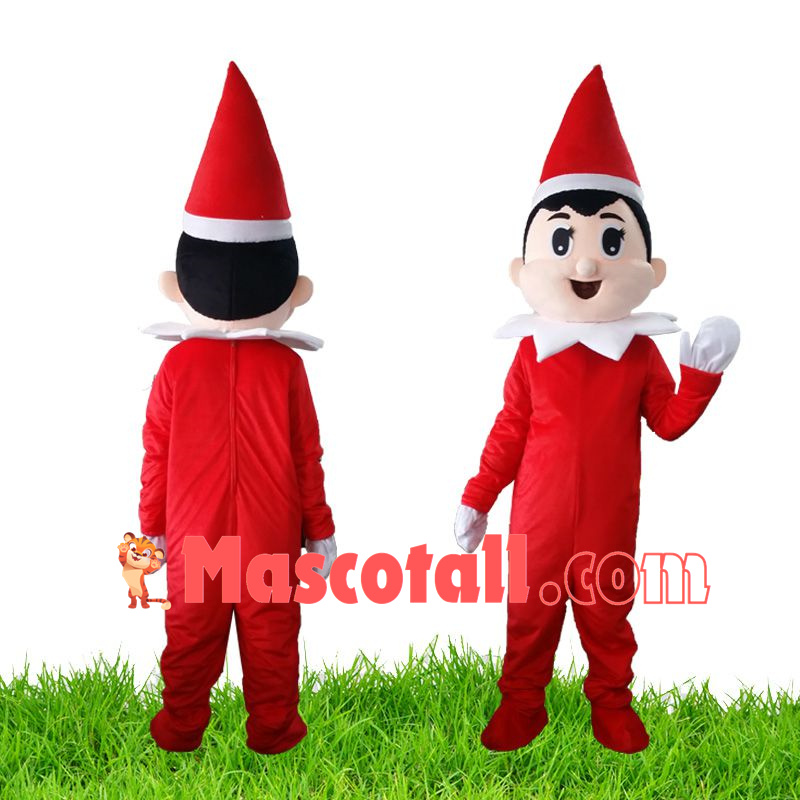 Cute Christmas Baby Doll Mascot Costume