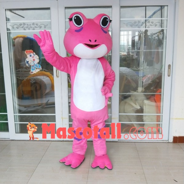 Splendid Noisy Frog Mascot Costume
