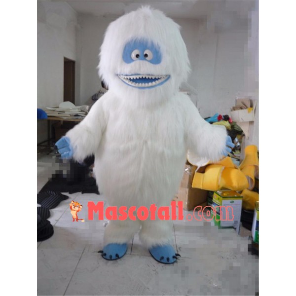Long Wool Snowman Monster Mascot Costume