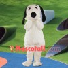 Joyful Snoopy Dog Mascot Cartoon Costume