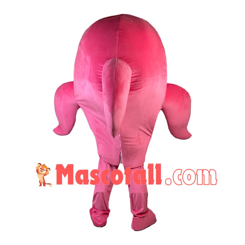 Soft Lightweight Pink Dolphin Mascot Costume