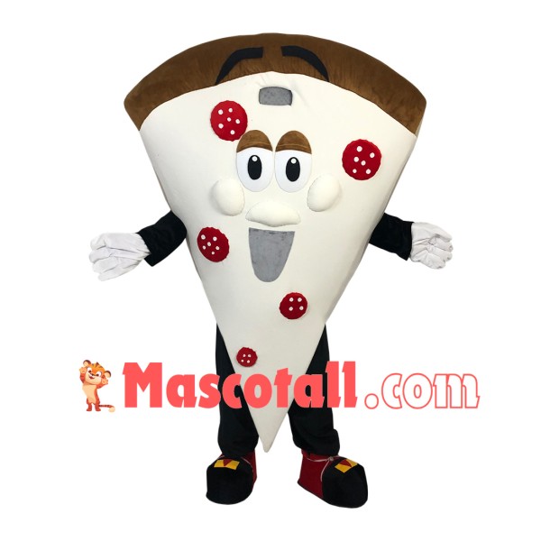 Piece of Fruit Pizza Mascot Costume For Western Restaurant