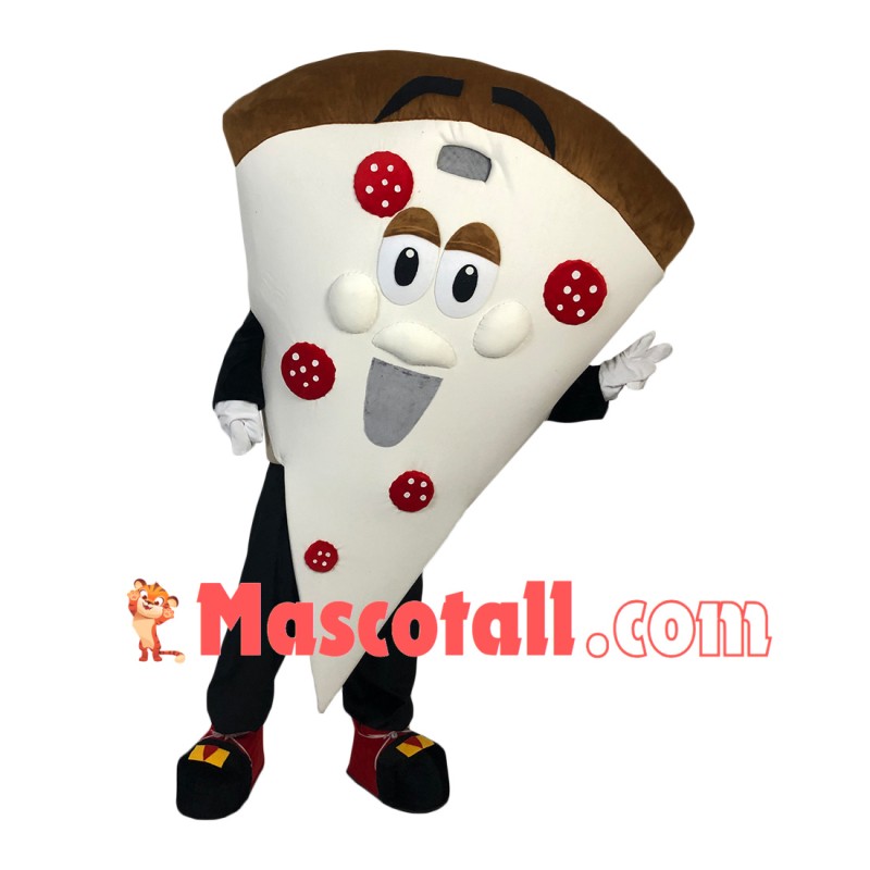 Piece of Fruit Pizza Mascot Costume For Western Restaurant