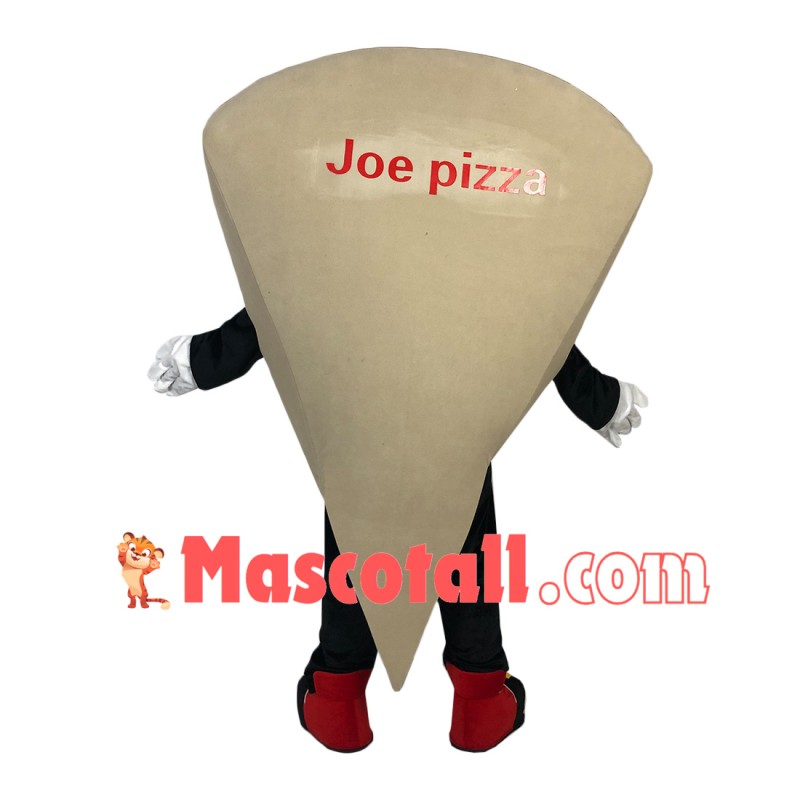 Piece of Fruit Pizza Mascot Costume For Western Restaurant
