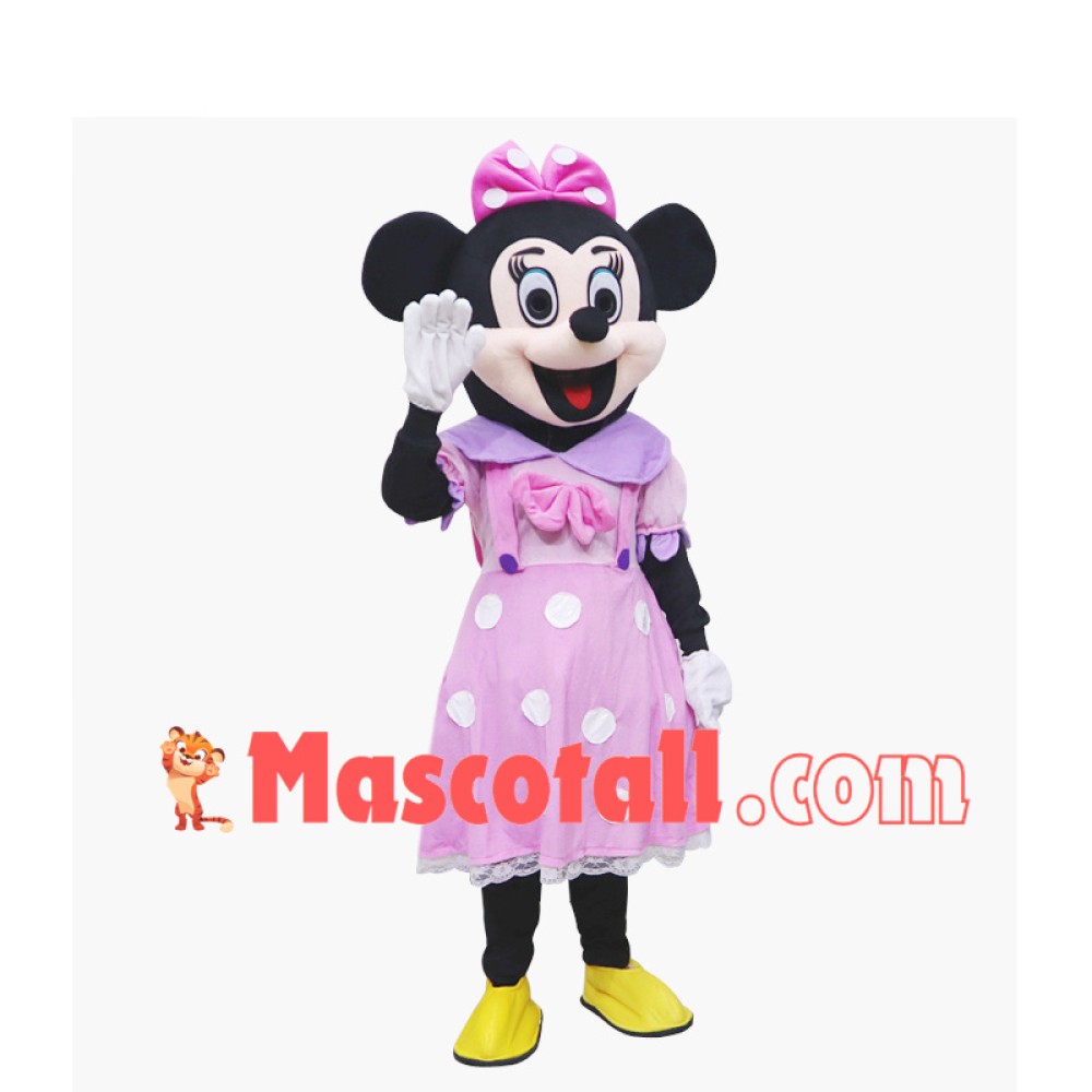 Mickey Couple of The Amusement Park Mascot Costume