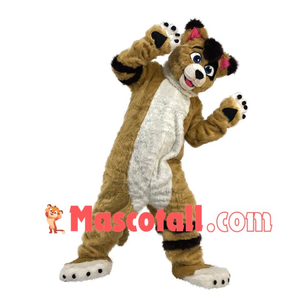 Professional Adult Fancy Tiger Sister Mascot Costume