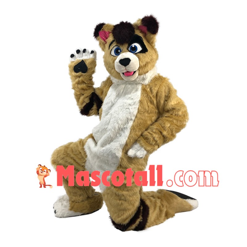 Professional Adult Fancy Tiger Sister Mascot Costume