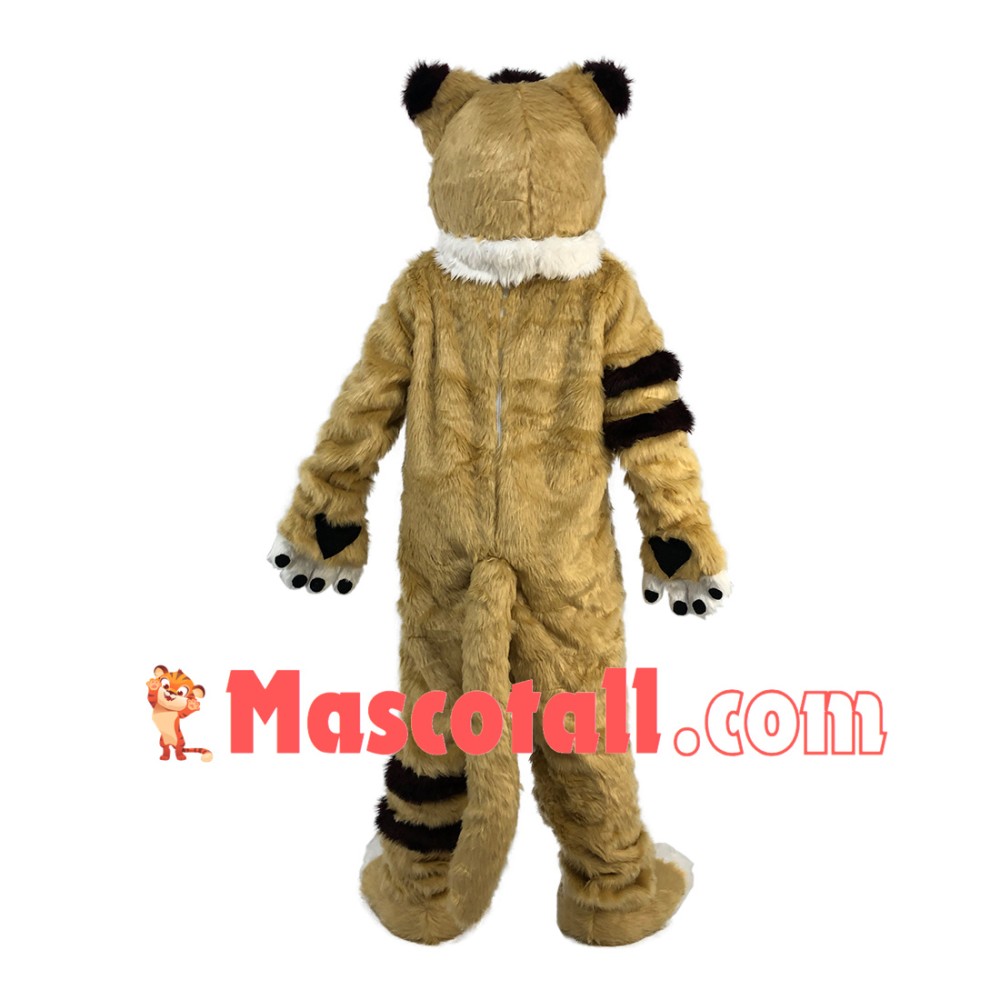 Professional Adult Fancy Tiger Sister Mascot Costume