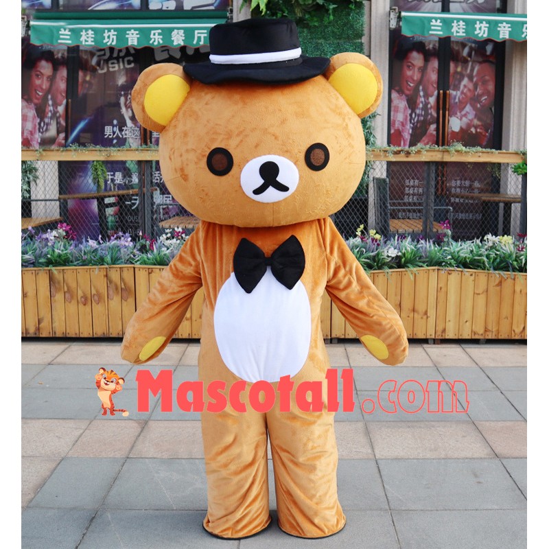 Depressed Rilakkuma Mascot Cartoon Costume