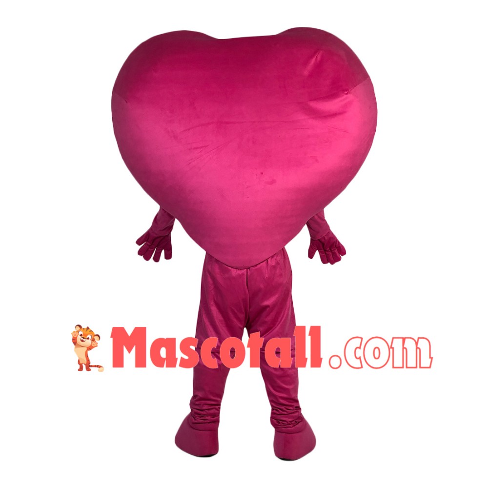 Cute Cartoon Big-eyed Love Heart Mascot Costume