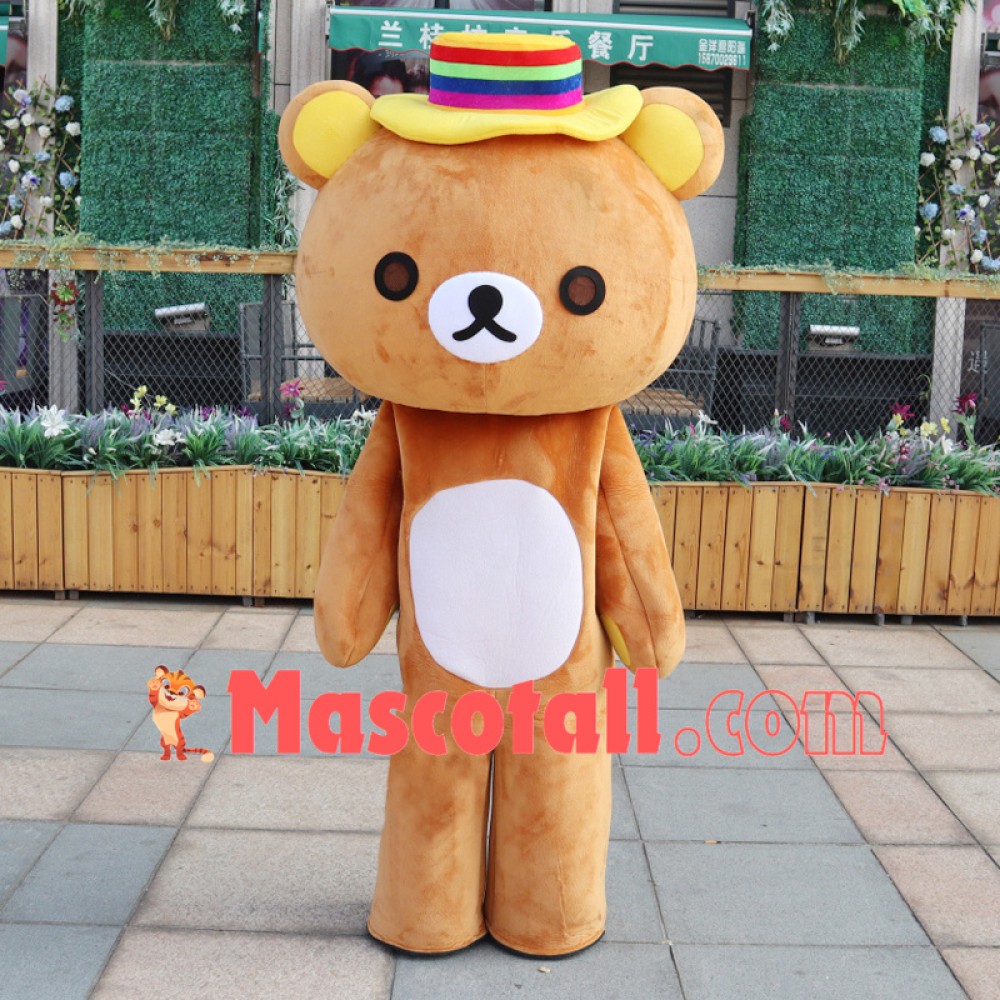 Anxious Rilakkuma Mascot Lightweight Cartoon Costume