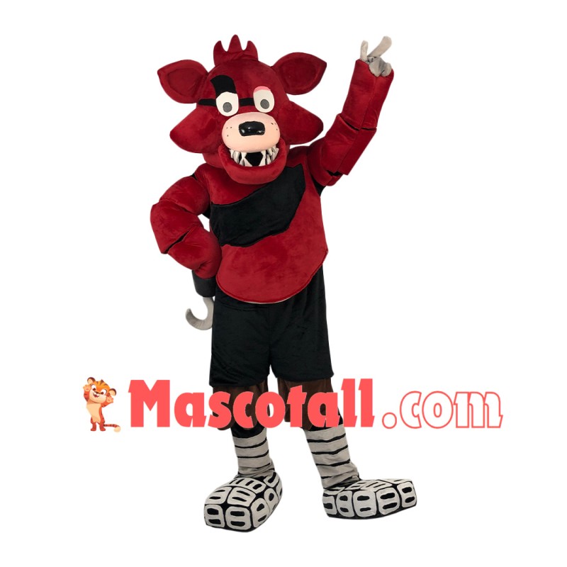 Thrilling Cartoon Foxy The Pirate Fox Mascot Costume
