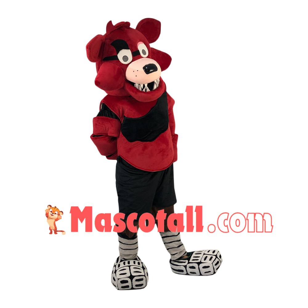 Thrilling Cartoon Foxy The Pirate Fox Mascot Costume
