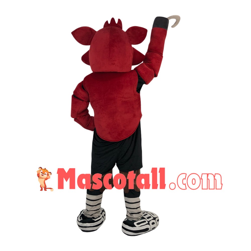Thrilling Cartoon Foxy The Pirate Fox Mascot Costume