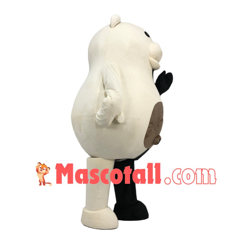 Villainous Robot Monokuma Mascot Cartoon Costume