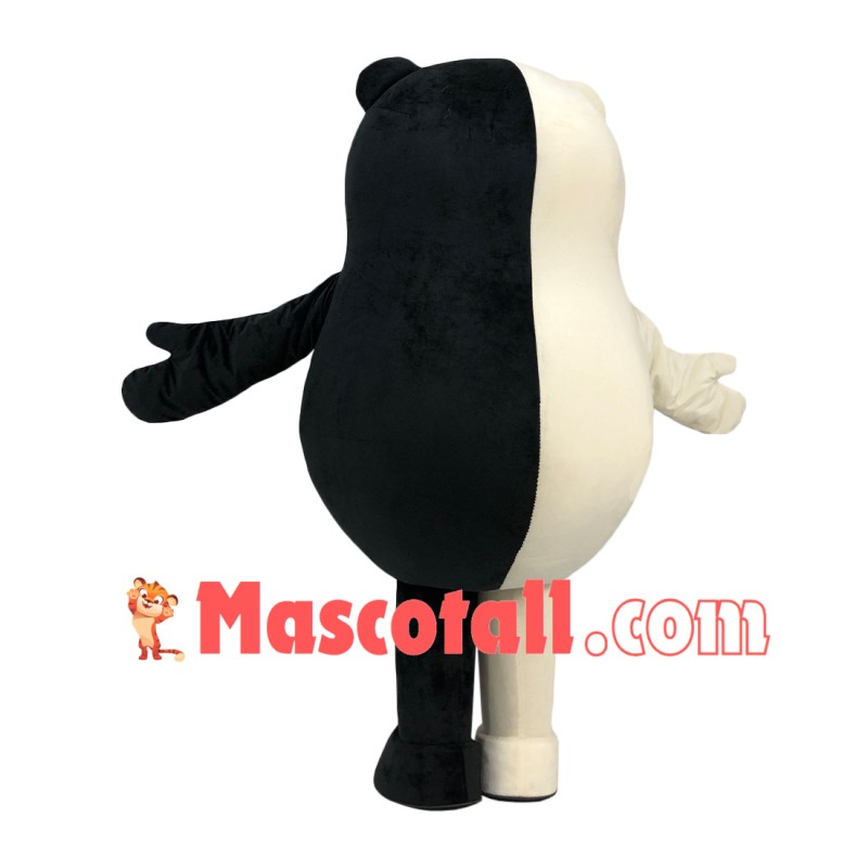 Villainous Robot Monokuma Mascot Cartoon Costume