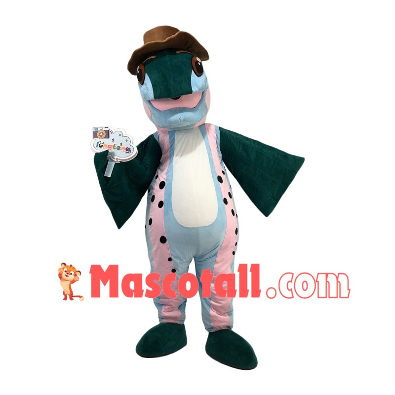 Gorgeous Sea Fish With Easy Life Mascot Costume