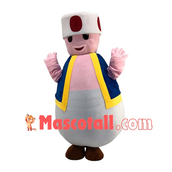Upgraded Version Kinopio With Mushroom Head Mascot Costume
