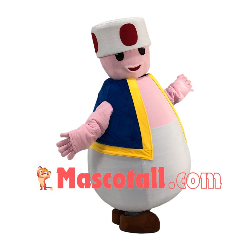 Upgraded Version Kinopio With Mushroom Head Mascot Costume