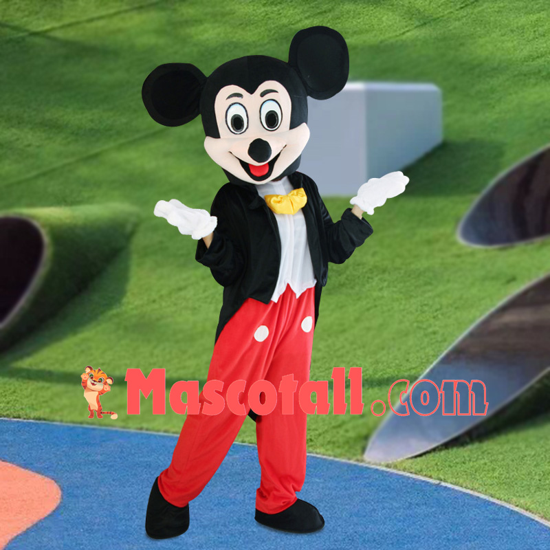 Handsome Mickey In the Tuxedo Mascot Costume