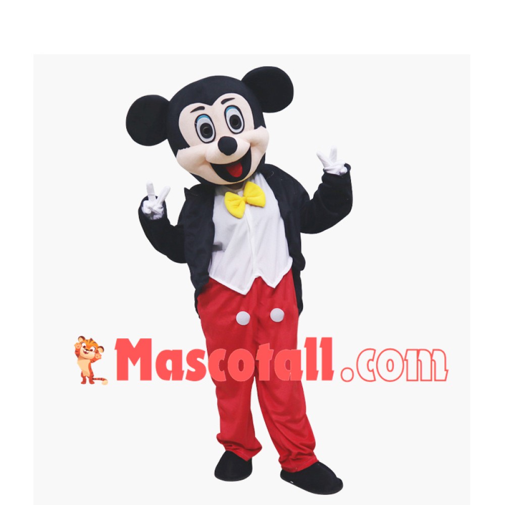 Handsome Mickey In the Tuxedo Mascot Costume